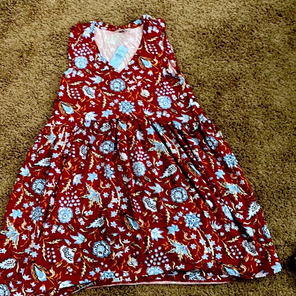Loft xs petite sleeveless dress